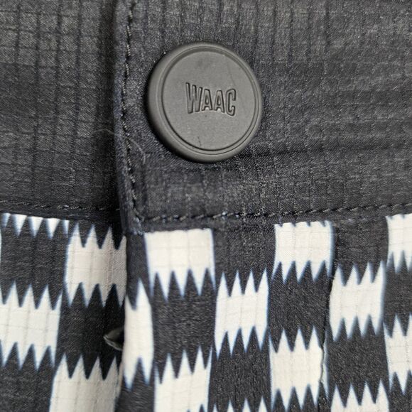 WAAC Win At All Costs Men's Size 1 Waist 32 Checkered Golf Shorts EUC - Picture 2 of 5